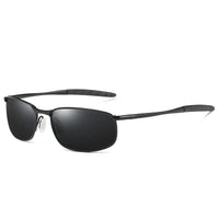 Men's Driving Sunglasses with Polarized Lenses & Metal Frame snake - label