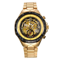 Men's Mechanical Watches: Premium MCE Movement & Explosion - Proof Technology snake - label