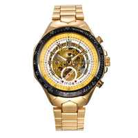 Men's Mechanical Watches: Premium MCE Movement & Explosion - Proof Technology snake - label