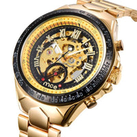 Men's Mechanical Watches: Premium MCE Movement & Explosion - Proof Technology snake - label