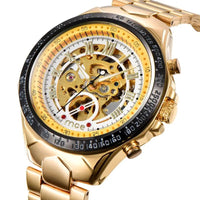 Men's Mechanical Watches: Premium MCE Movement & Explosion - Proof Technology snake - label