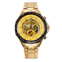 Men's Mechanical Watches: Premium MCE Movement & Explosion - Proof Technology snake - label