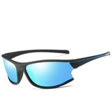 Men's Polarized Sunglasses with UV Protection & Stylish Resin Frames snake - label