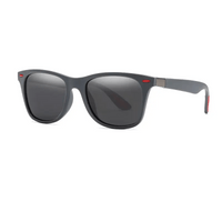 Men's Polarized Sunglasses: UV400 Protection, Glare Reduction & Durability snake - label