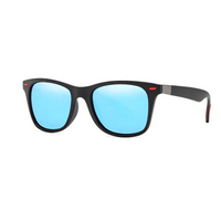 Men's Polarized Sunglasses: UV400 Protection, Glare Reduction & Durability snake - label