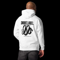 Men's Snake Hoodie with Soft Cotton Face & 3 - Panel Hood snake - label