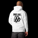 Men's Snake Hoodie with Soft Cotton Face & 3 - Panel Hood snake - label