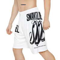 Men's Sports Shorts with Light Fabric & Adjustable Waistband snake - label