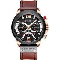 Men's Sports Watches with 5.4cm Dial & 30M Waterproof rating snake - label