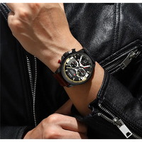 Men's Sports Watches with 5.4cm Dial & 30M Waterproof rating - snake - label