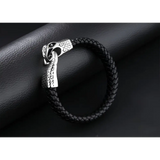 Men's Stainless Steel Snake Bracelet with Geometric Design & Electroplating - Durable Titanium Steel Jewelry - snake - label