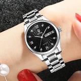 Men's and Women's Watches Waterproof - Slim 7mm Dial, Rhinestone Accents snake - label