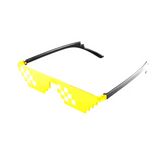 Mosaic Sunglasses: 5 Color Options, Single & Double Row Styles snake - label