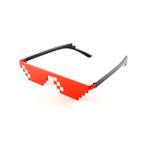 Mosaic Sunglasses: 5 Color Options, Single & Double Row Styles snake - label