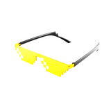 Mosaic Sunglasses: 5 Color Options, Single & Double Row Styles snake - label