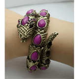 Multilayer Snake Bracelet - High - Quality Alloy & Inlaid Gems snake - label