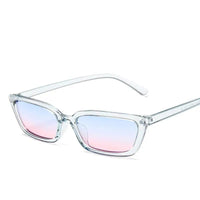 Narrow Frame Sunglasses: Resin Lenses, 7 Stylish Colors snake - label