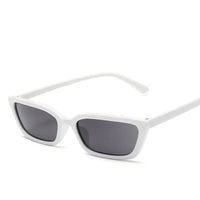 Narrow Frame Sunglasses: Resin Lenses, 7 Stylish Colors snake - label