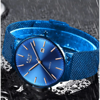 New Men Watches: Stainless Steel Design, 4 Styles, Lightweight - snake - label