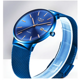 New Men Watches: Stainless Steel Design, 4 Styles, Lightweight - snake - label