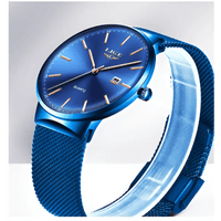 New Men Watches: Stainless Steel Design, 4 Styles, Lightweight snake - label