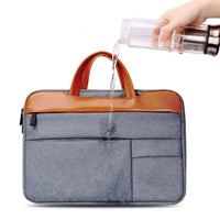 Official Document Liner Laptop Bag with 4 Compartments & Waterproof Design snake - label