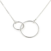 OT Chain Necklace: Heart - Shaped Electroplated Alloy Pendant snake - label