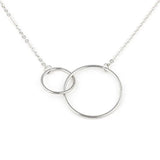 OT Chain Necklace: Heart - Shaped Electroplated Alloy Pendant snake - label