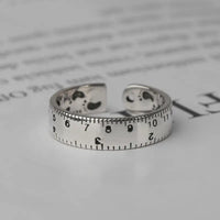 Personality Index Finger Ring in Silver with Korean Style Design - snake - label