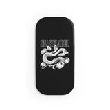 Phone Click - On Grip: Durable Polycarbonate & Metal Mobile Holder snake - label