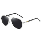 **POLARIZED SUNGLASSES MEN'S: Vintage Style Frame, Tac Lenses, UV400 Protection - 10 Lens Colors Available** - snake - label