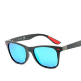 Polarized Sunglasses with Vintage Style & UV400 Protection snake - label