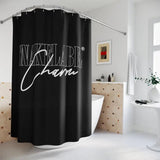 Polyester Shower Curtain - Customizable Artwork, Easy Install, 71"x74 snake - label