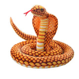 Printed Realistic Big Snake Eye Snake Toy snake - label