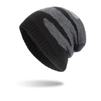 Pullover Knit Beanie - Black - bracelets