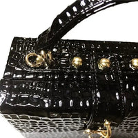 Python Print Handbag - Trendy Snake Bag snake - label