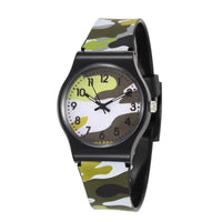 Quartz Plastic Watches: Cartoon - Inspired Design, 10m Waterproof, 8mm Thin, 34mm Dial - snake - label