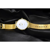 Quartz Watches - Elegant Golden Waterproof Timepieces - snake - label