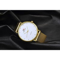 Quartz Watches - Elegant Golden Waterproof Timepieces - snake - label