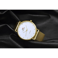 Quartz Watches - Elegant Golden Waterproof Timepieces snake - label