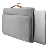 Retractable Laptop Bag for 13 - Inch Laptops - Waterproof & Shock - Resistant snake - label