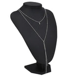 Retro Clavicle Necklace with Adjustable Multi - Layer Design - snake - label