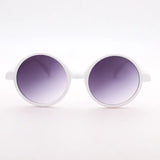 Retro Korean Sunglasses: Vintage Frames, 99% Visible Light Protection snake - label