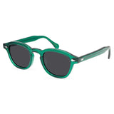 Retro Rivet Sunglasses: Category 3 Sun Protection Eye - wear snake - label