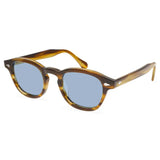 Retro Rivet Sunglasses: Category 3 Sun Protection Eye - wear - snake - label