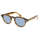 Retro Rivet Sunglasses: Category 3 Sun Protection Eye - wear snake - label