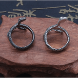 Retro Spirit Snake Ring in High - Quality Alloy with Electroplating snake - label