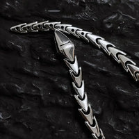 Silver Snake Bracelet - Silver - bracelets