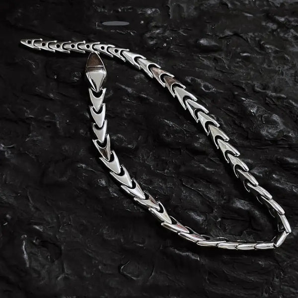 Silver Snake Bracelet - Silver - bracelets