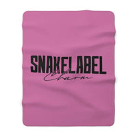 Sherpa Fleece Blanket - Ultra - Fluffy & Warm, 100% Polyester, 2 Size Options snake - label